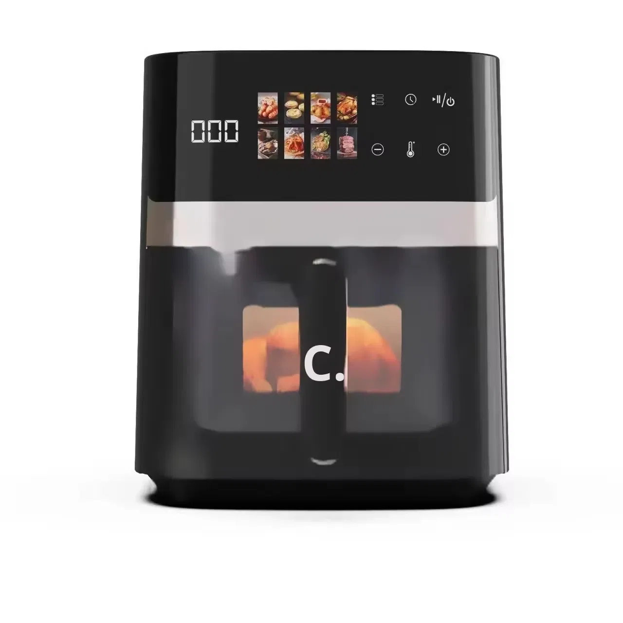 Multifunctional Visual Smart Touch Screen Custom Oil Free Electric Deep Fryer Hot Air Fryer Oven