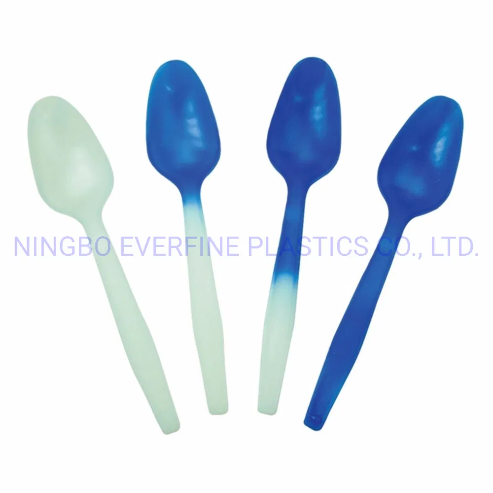 Plastic Disposable Color Changing Spoon (PP)
