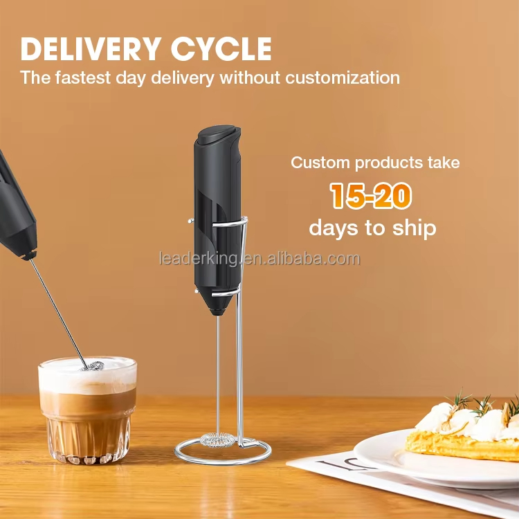 New Product Cappuccino Maker Personal Battery Mini Portable Handheld Electric Milk Frother