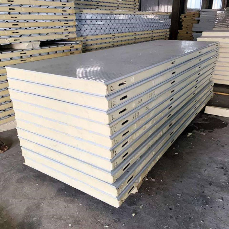 PUR PIR Puf Cold Room Wall Panel Easy Install Fireproof Camlock PU Sandwich Panels for Cold Room