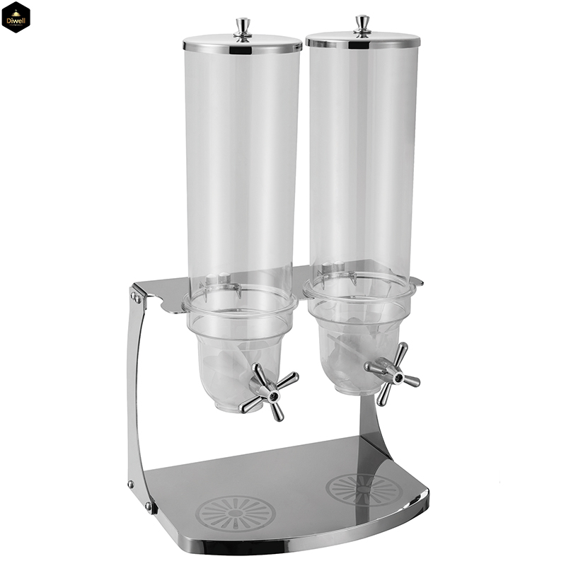Diwell Wholesale Restaurant Hotel Commercial Cold Hot Water Tea Fruit Juice Supplies Single Head Juicer Beverage Dispenser