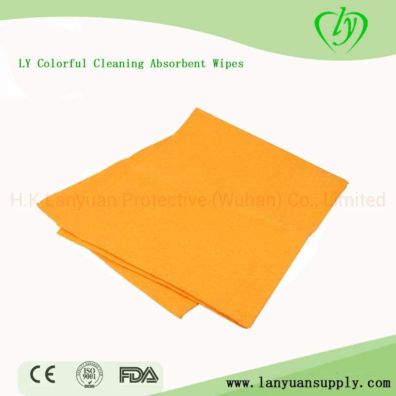 Needle Non-Woven Microfiber Cleaning Cloth Absorbent Wipes