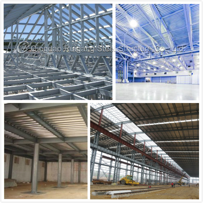 Low Cost Prefabricated House Steel Frame Galvanized Building Material Workshop Warehouse