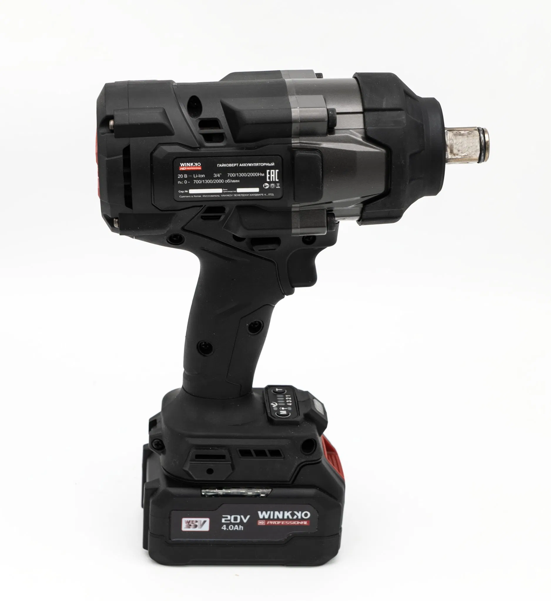 Беспроводной гайковерт Winkko 20V, 1100 Н·м, 3.0 кг