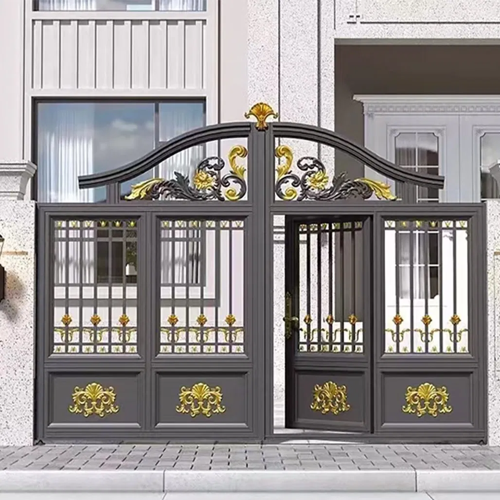 China Factory Waterproof and Mildewproof Characteristic Aluminum Garden Gate