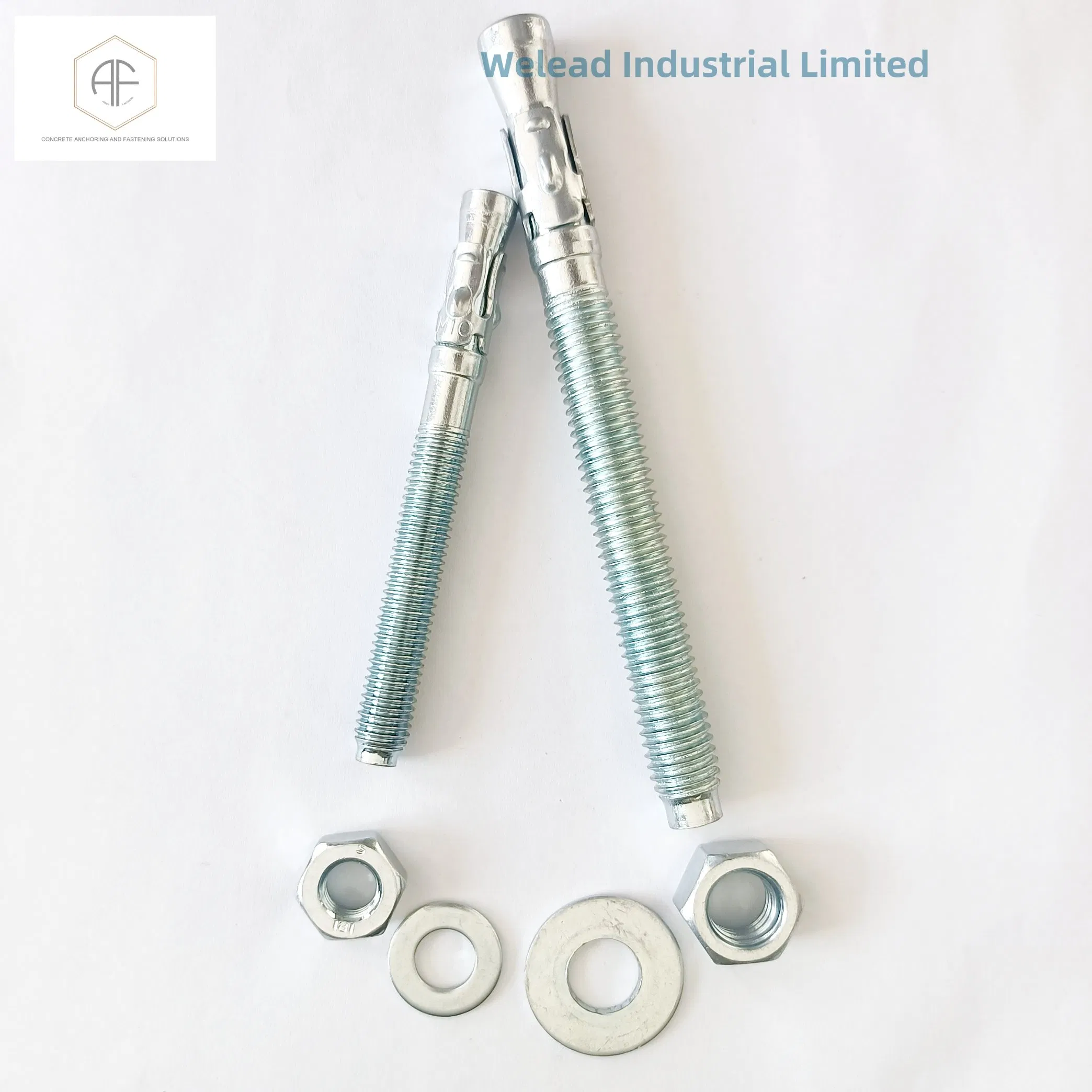 Анкерный клиновой болт для бетона, оцинкованный