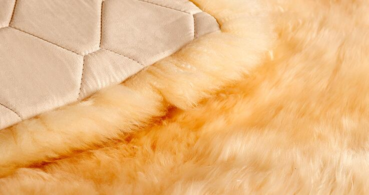 Best Selling Thick Wool Blankets for Cars Double End to End in Blue