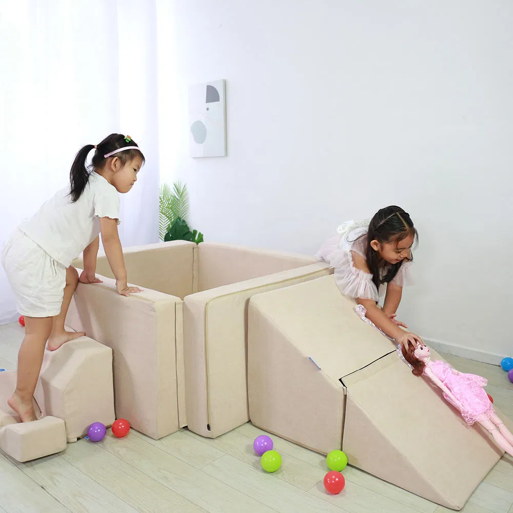Foldable Foam Play Cushion Mats Kids Corner Room Couches Luxury Couch