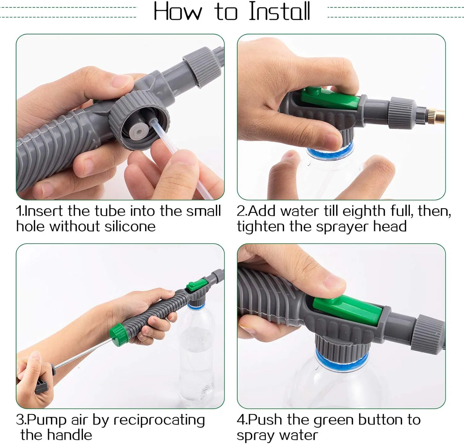 Spray Bottle Nozzles Replacement Pressure Sprayer Ci12220