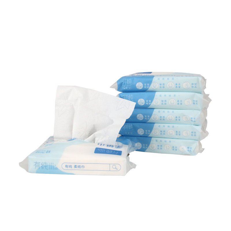 Factory Directly Manufacture of Washable Moisturizing Facial Tissue