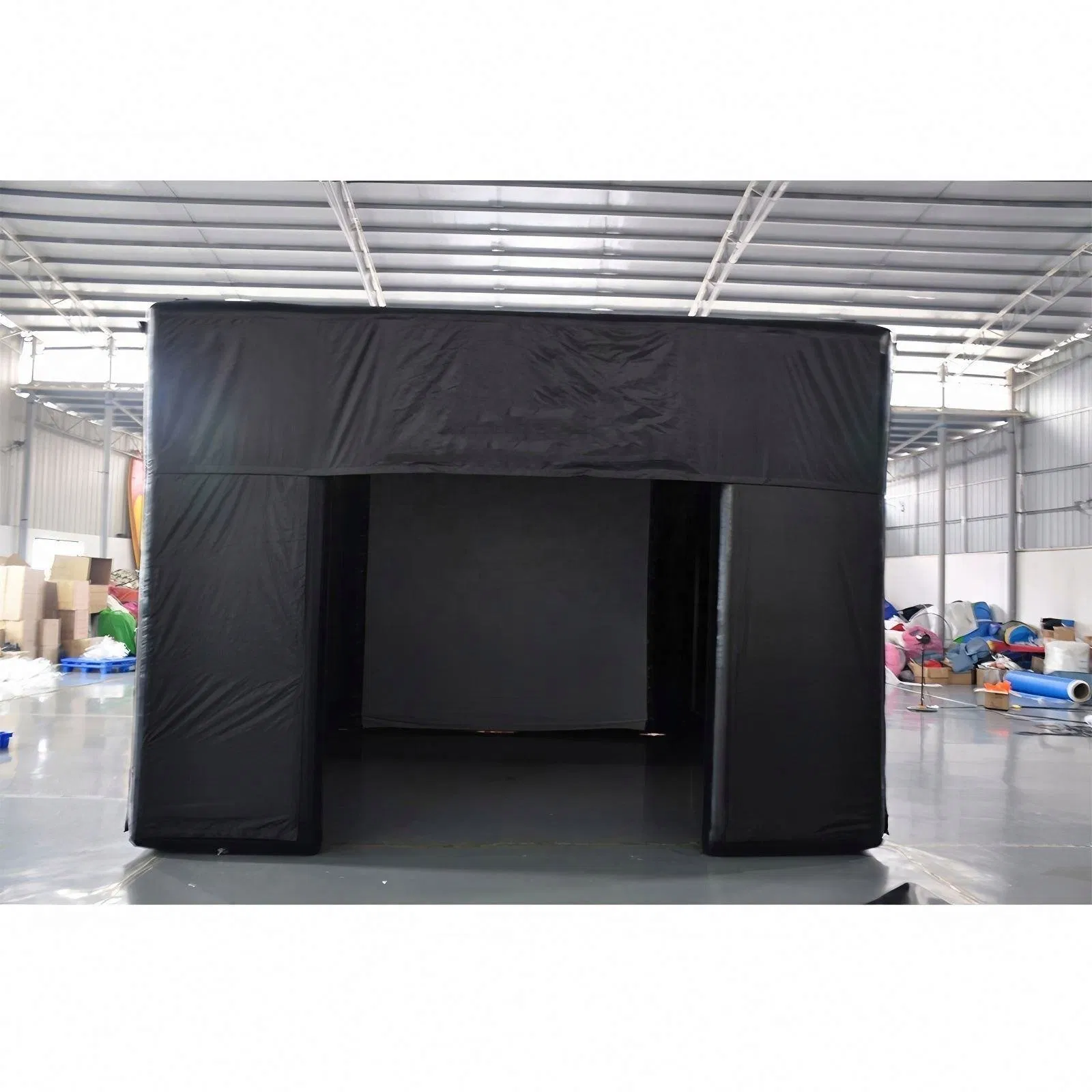 Portable Inflatable Golf Field Mini Simulator Golf Cage Course Simulator Enclosure Pup-up Tent for Outdoor Indoor Golf Training