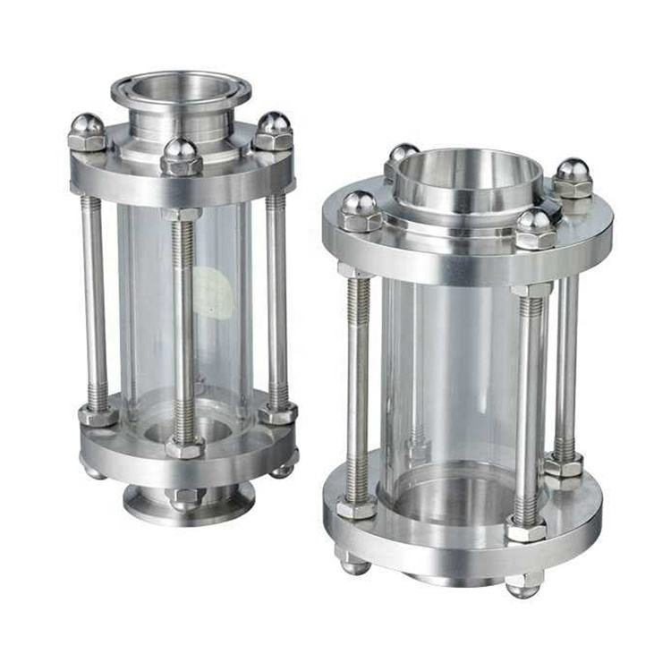 Stainless Steel Food Grade DN150 Tri-Clamp Union Sight Glass