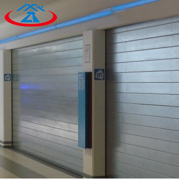 Fire Resistant Steel Slat Doors Fire Proof Roller Shutter Door