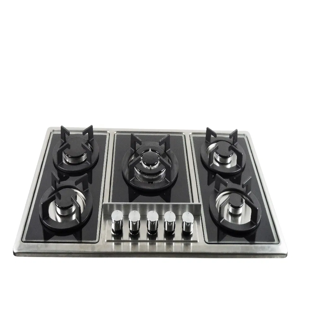 Home Appliance Kitchen Use 5 Burner Built-in Gas Cooker