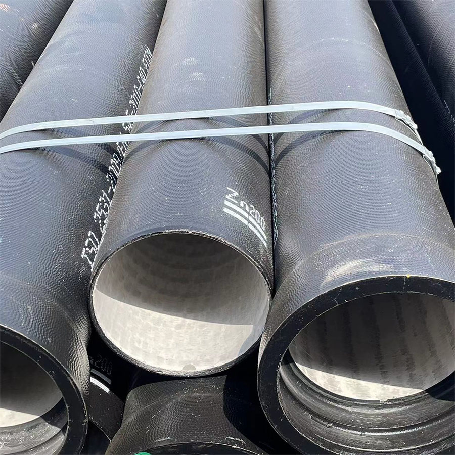 Leak-Proof Spheroidal Graphite Cast Iron Pipe for Wastewater Treatment Project