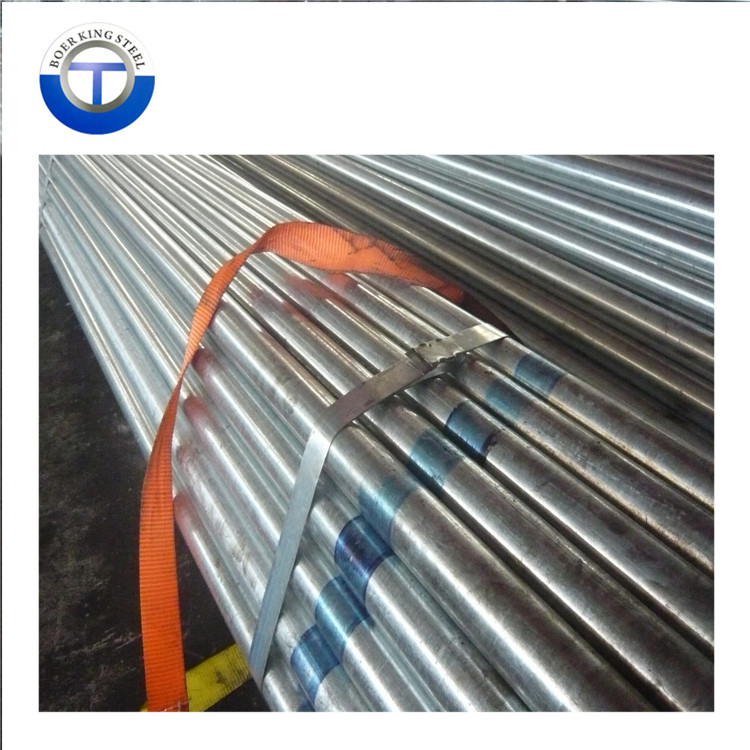 Hot Dipped ASTM A500 S235jr S275jr S355jr Grb Pre-Galvanized Round Steel Ms Pipe