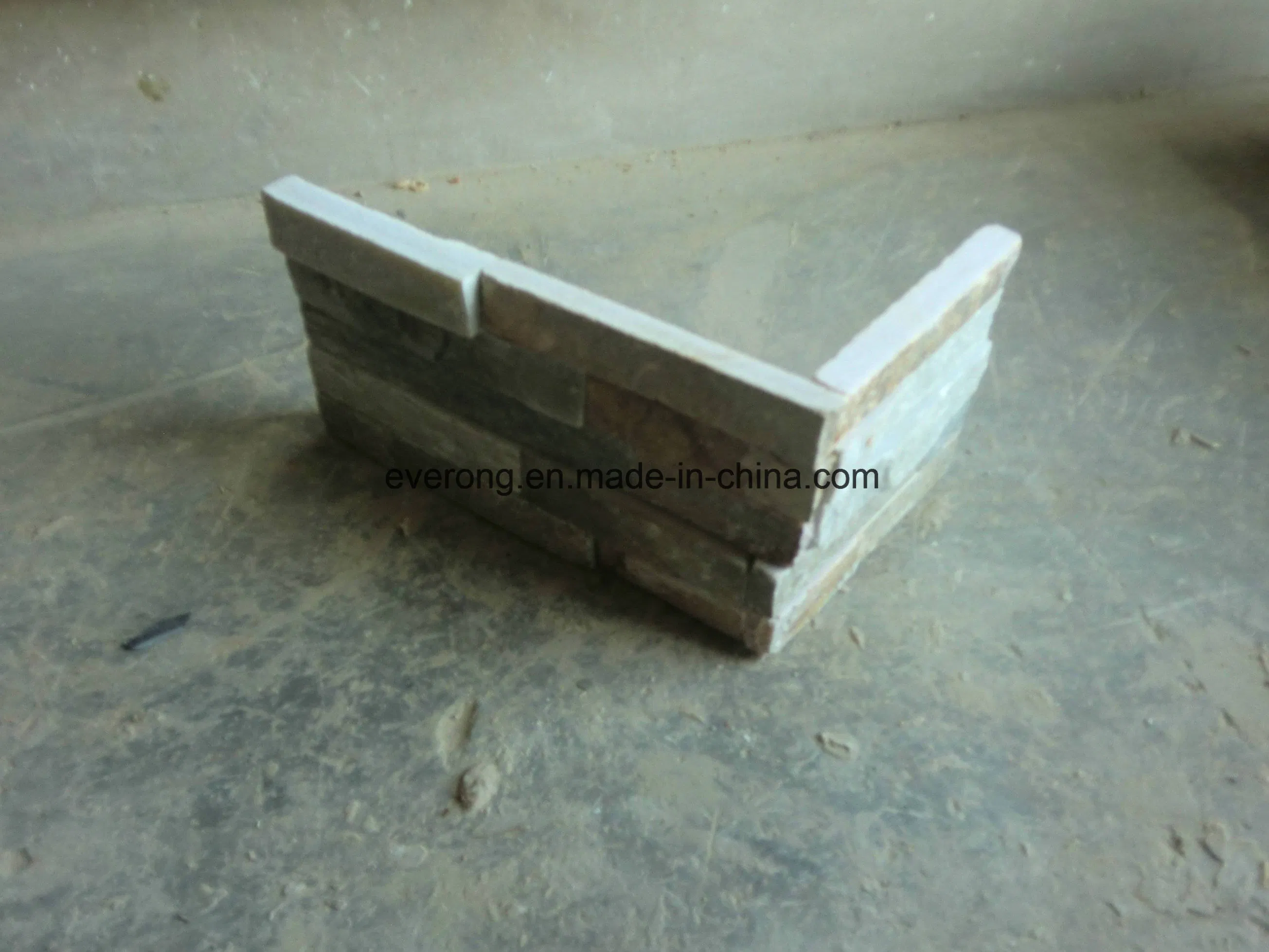 Natural Thin Stone Veneer Flooring Stone Panel Slate Stacked Stone