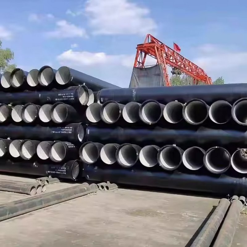 K9 Ductile Cast Iron Pipe DN100 Water Supply K7 Cast Iron Pipe Fittings Drainage Cast Iron Pipe