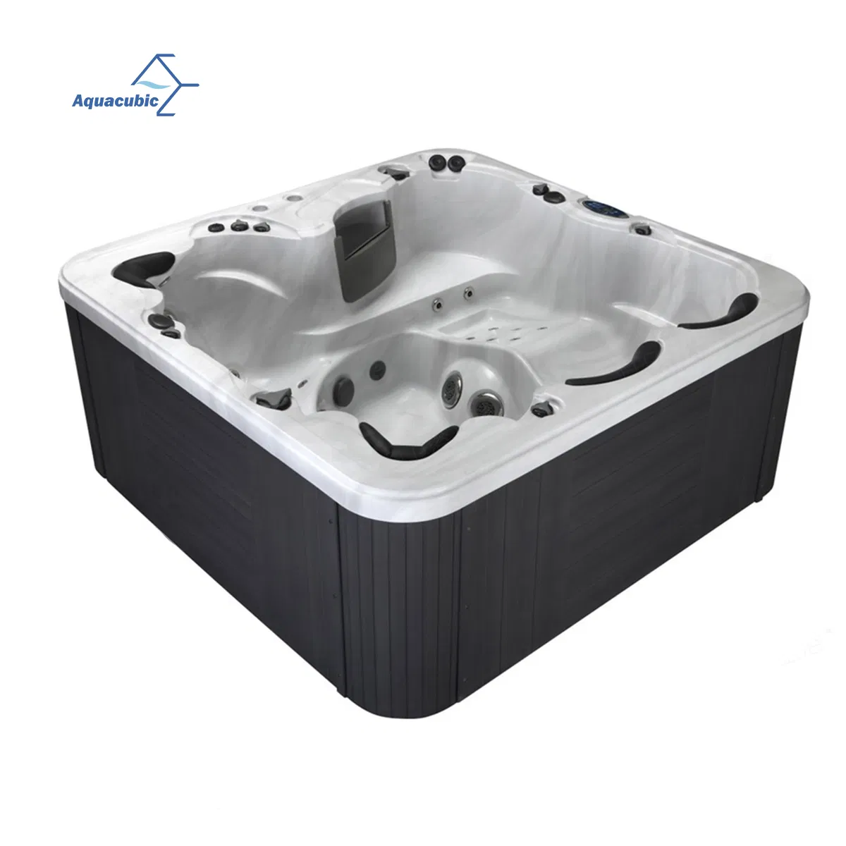 Складная акриловая ванна для взрослых с боковым сливом