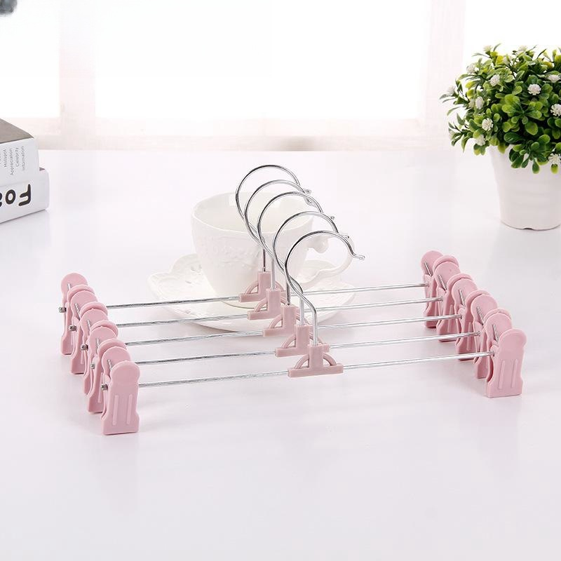 Household Trouser Hanger Clips Easy to Use for Drying Underwear