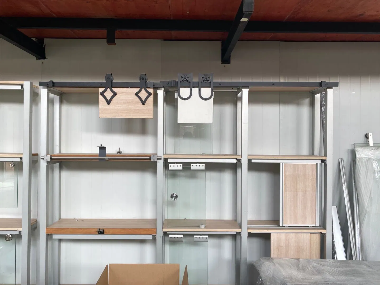 SS304 Sliding Wooden Door Roller Weight Capacity 150kg