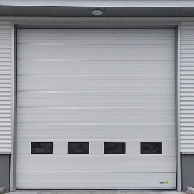 New Design Geajie Custom Made Wind Resistant Industrial Sectional Door