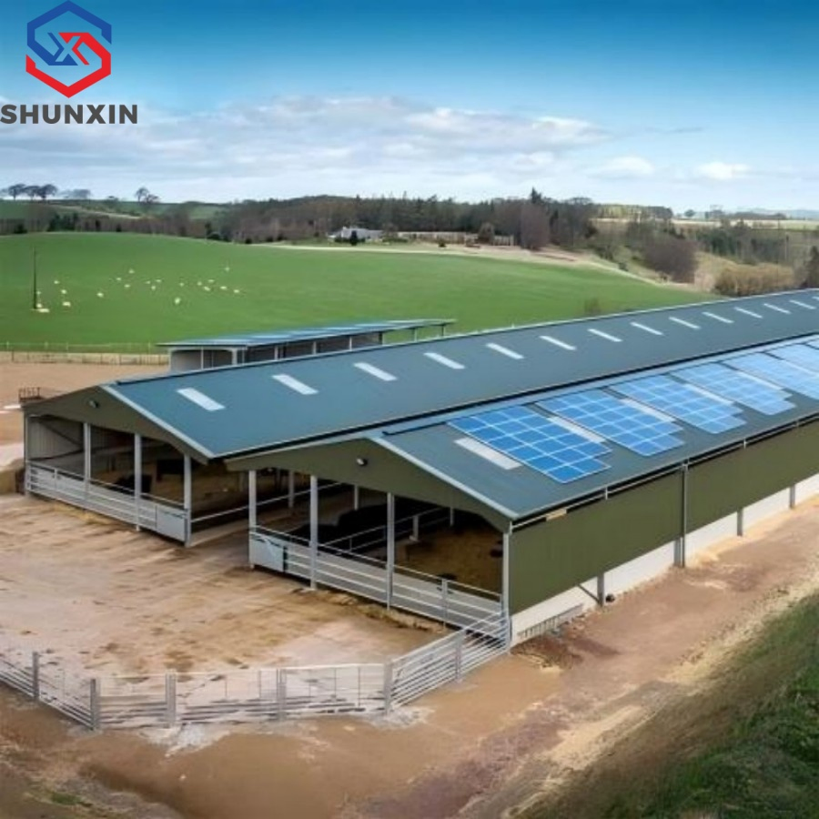 Prefabricated Hot-DIP Galvanized Steel Frame Warehouse Steel Structure Building Workshop Shed