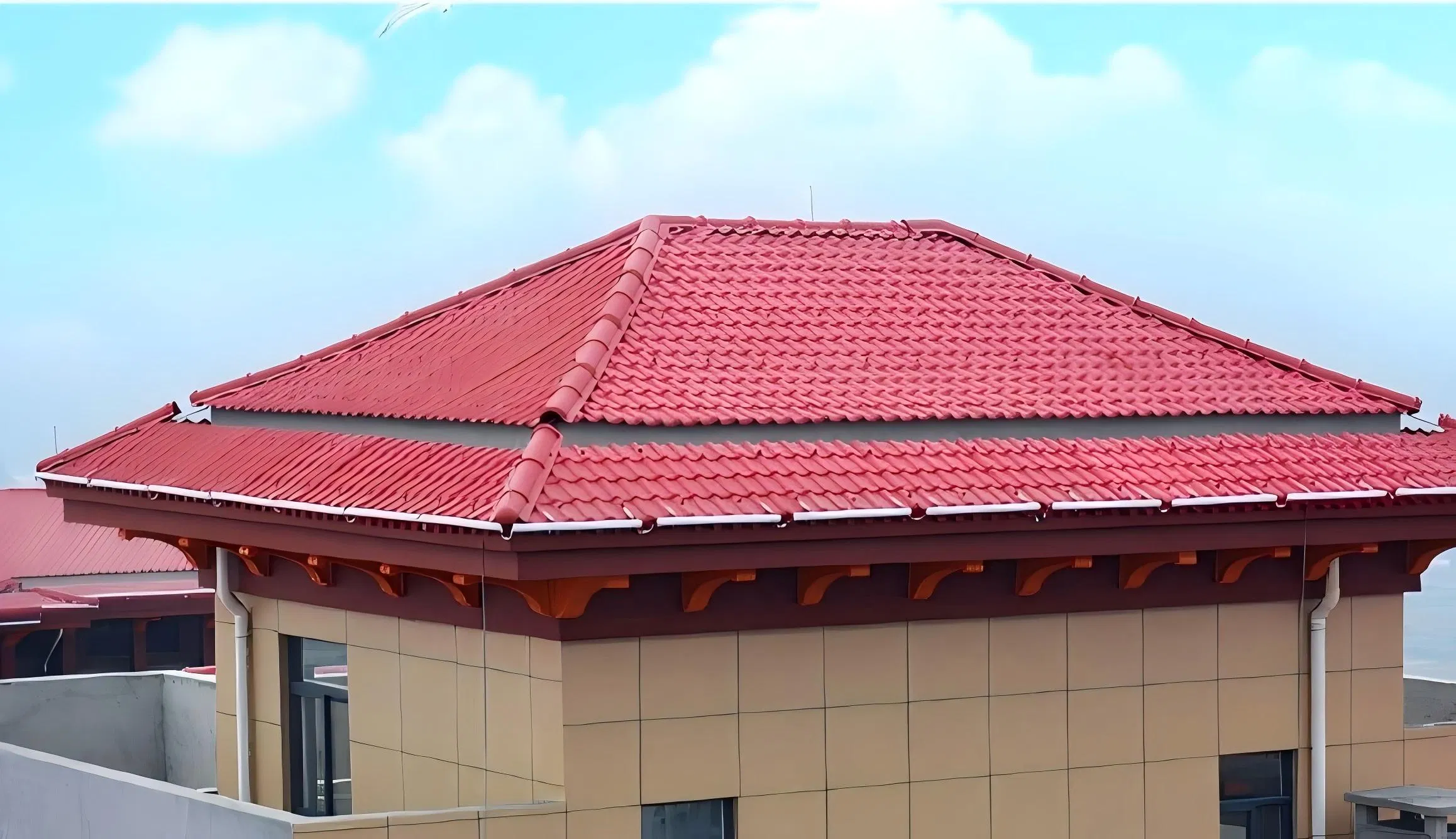 High-Quality Synthetic Resin Roofing Tiles for Extreme Weather