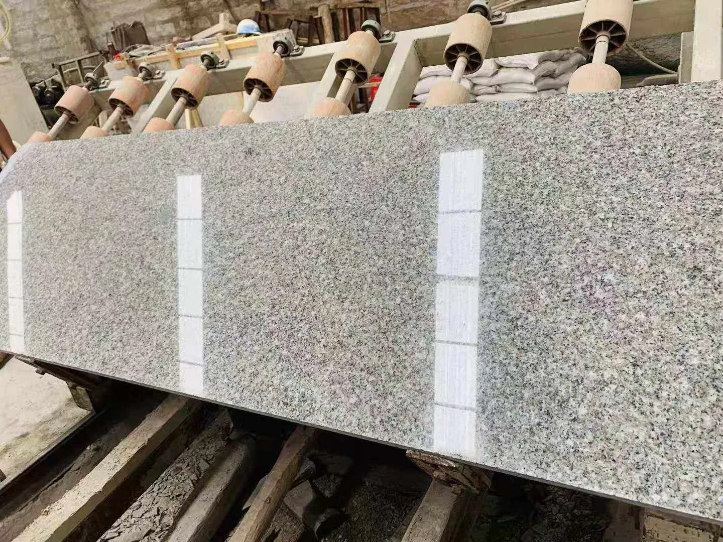 China Grey and Pink Granite Slabs G636 for Wall and Stair Floor Fantasy Grey Granite Slab