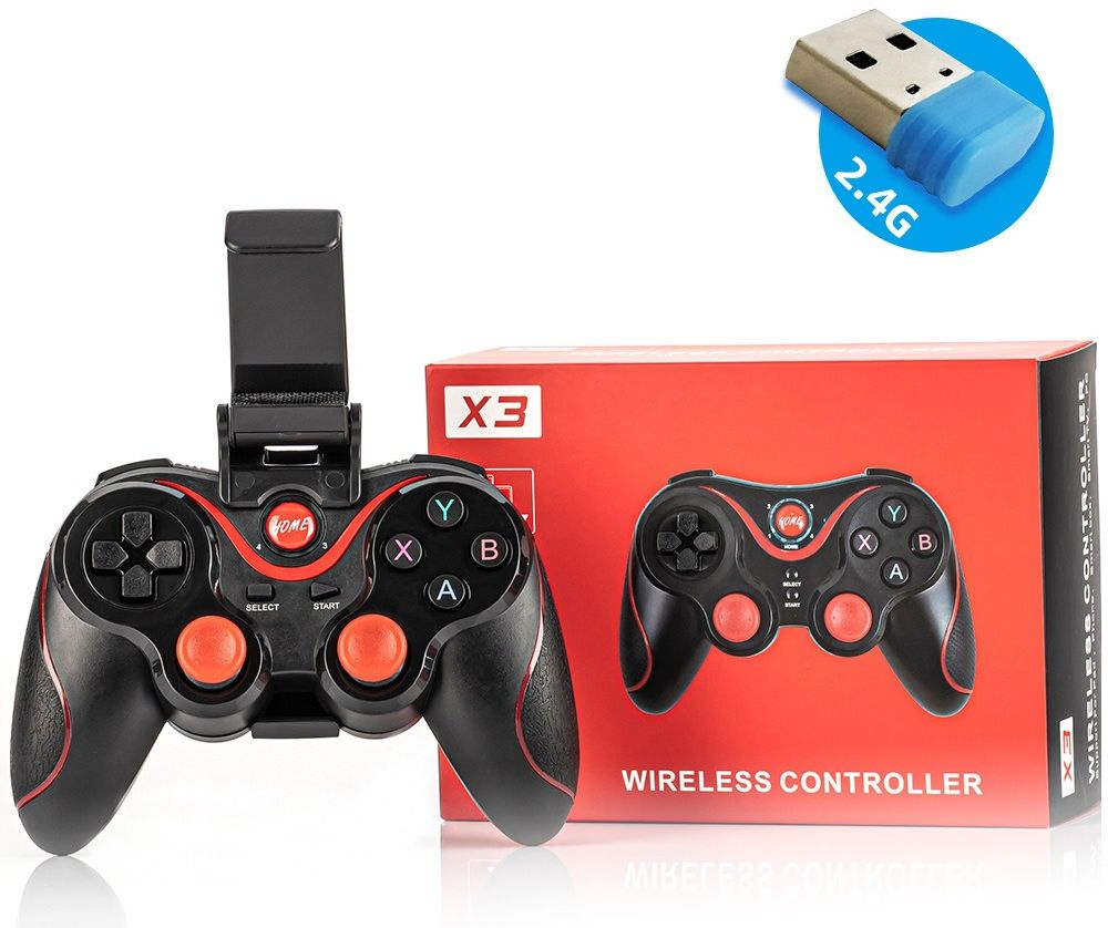 Quality Stable X3 Joystick Gamepad Wireless Controller for X3 Shock