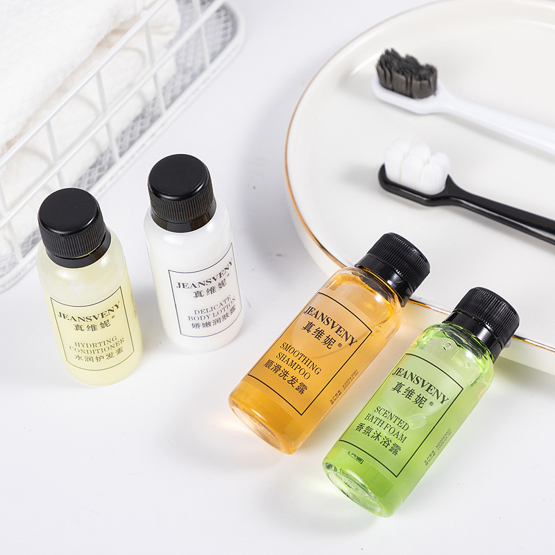 Wholesale Hotel Disposable Conditioner Set Suppliers Toiletries Set Mini Airline