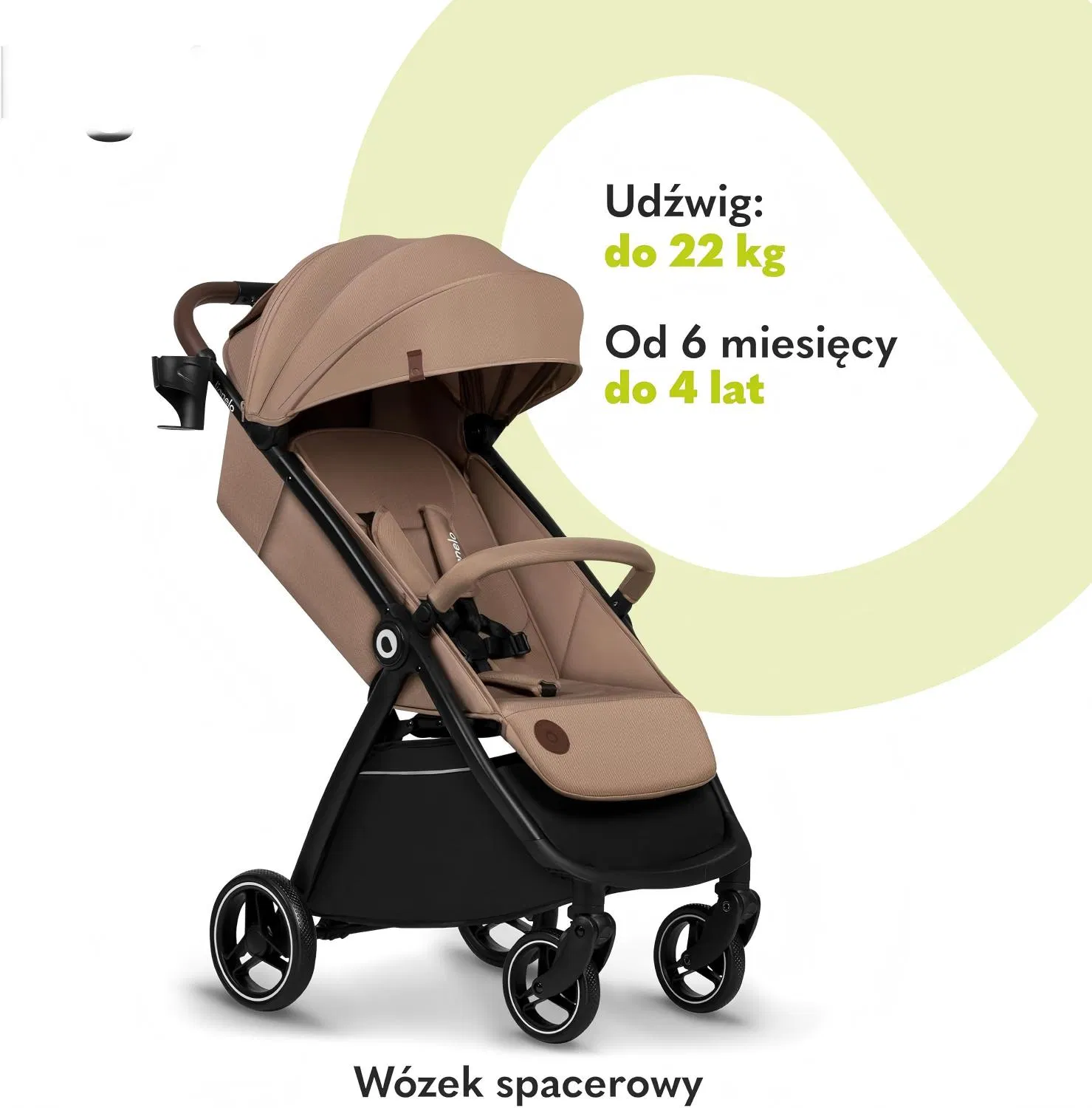 Factory Direct Wholesale Cheap Lightweight Newborn Stroller with One Hand Backrest and Footrest