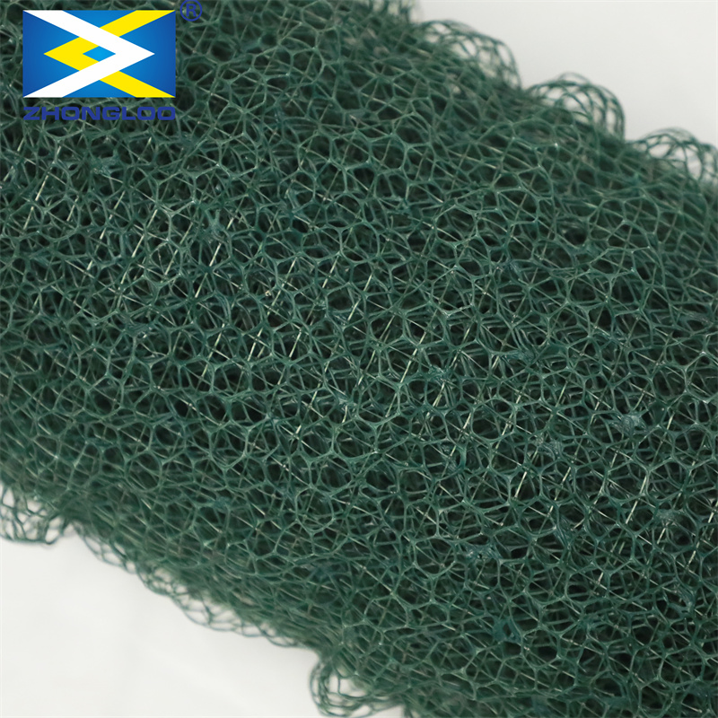 Three -Dimensional 3D Geomat Slope Protection Erosion Control 3D Geomat for Side Protection Erosion Control Environment