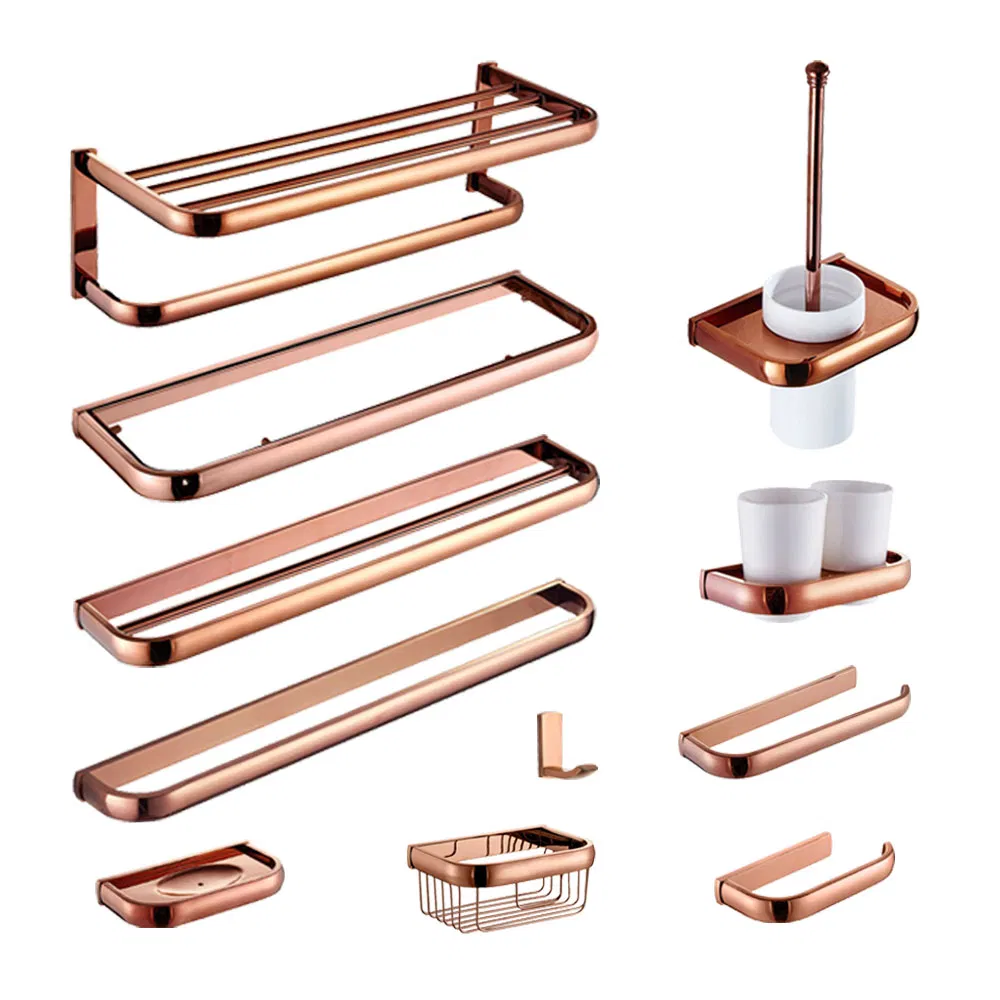 Комплект фурнитуры для ванной Rose Gold