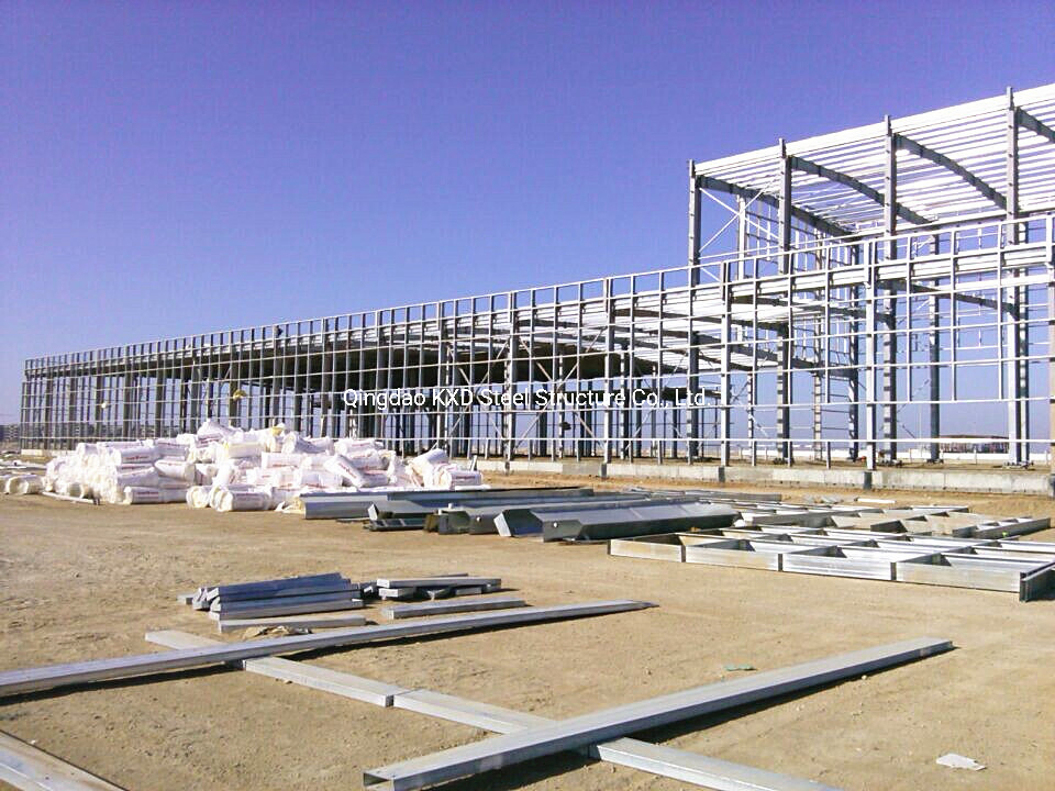 Prefabricated Construction Structural Steel Customized Shed