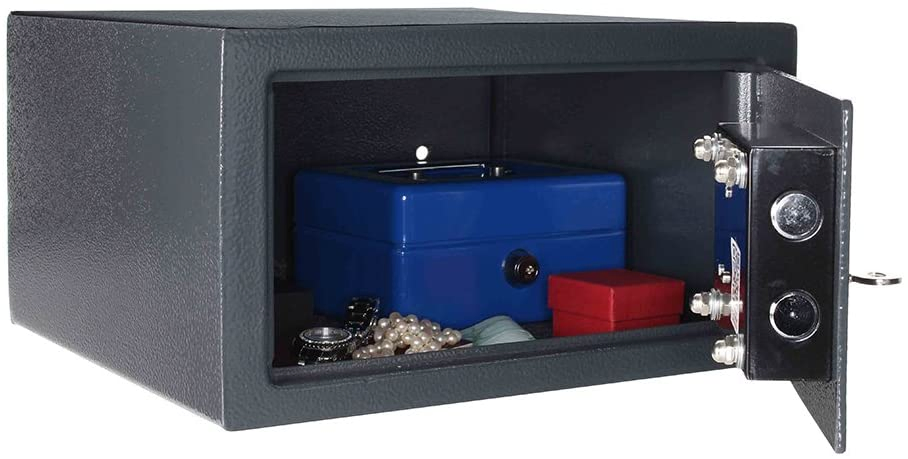 Security Keypad Cabinet Safes Money Box Storage Box Cash Box with Key Lock (DHS4238)