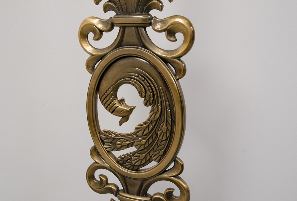 Private Villa Aluminum Casting Balustrades Handrails Railing for Staircase