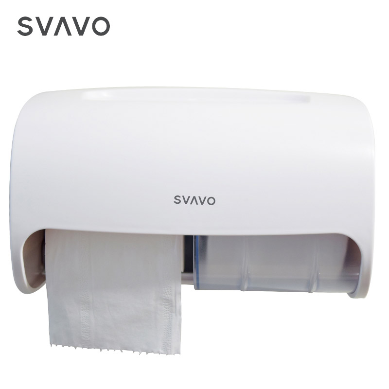 Настенный держатель для туалетной бумаги Svavo, большой объем