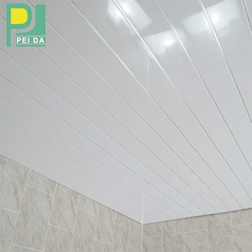 Solid Colour Wall Panel 8mm PVC Ceiling for Residential