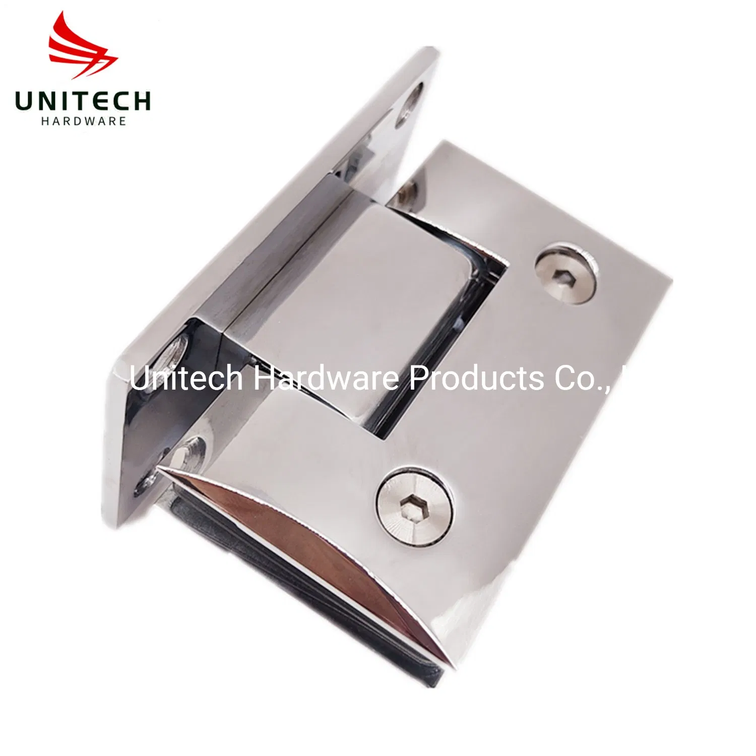 Premium SS304/316 90 Degree Wall to Glass Shower Fitting