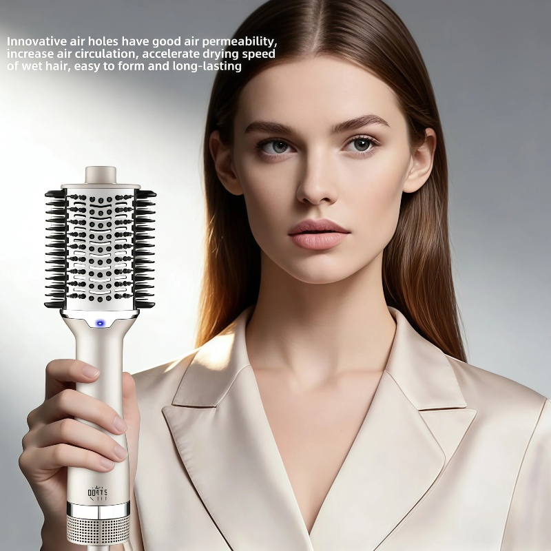 Бигуди 3-в-1 с горячим воздухом, выпрямитель и щетка