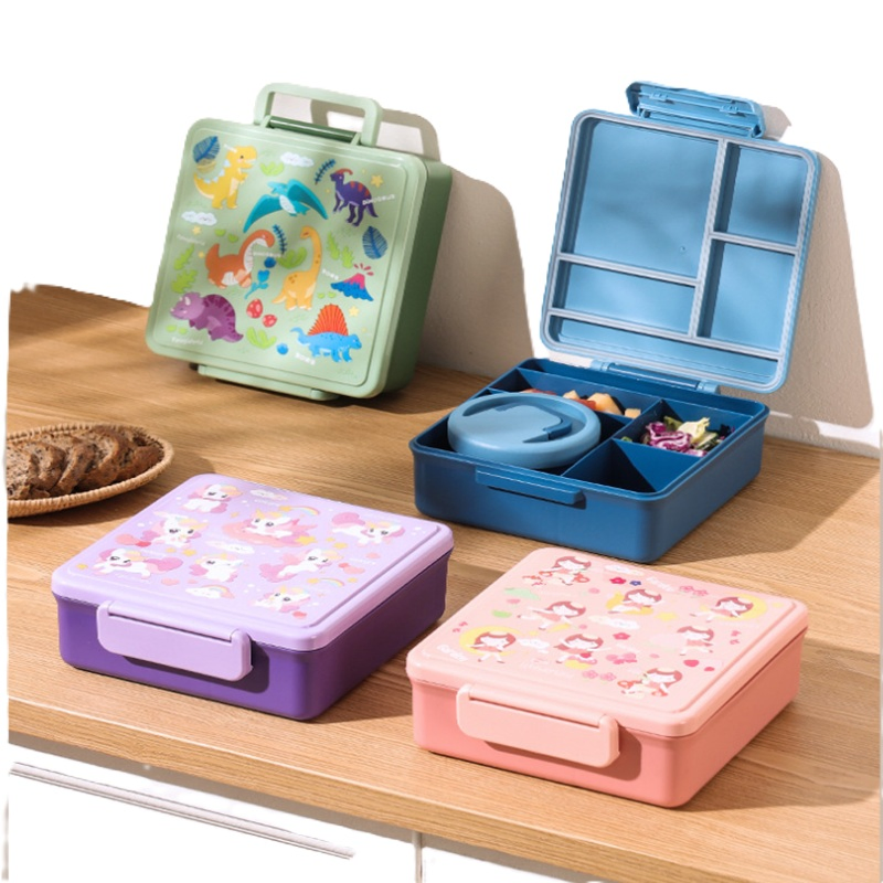 Portable Plastic Lunch Container for Easy Meal Prep
