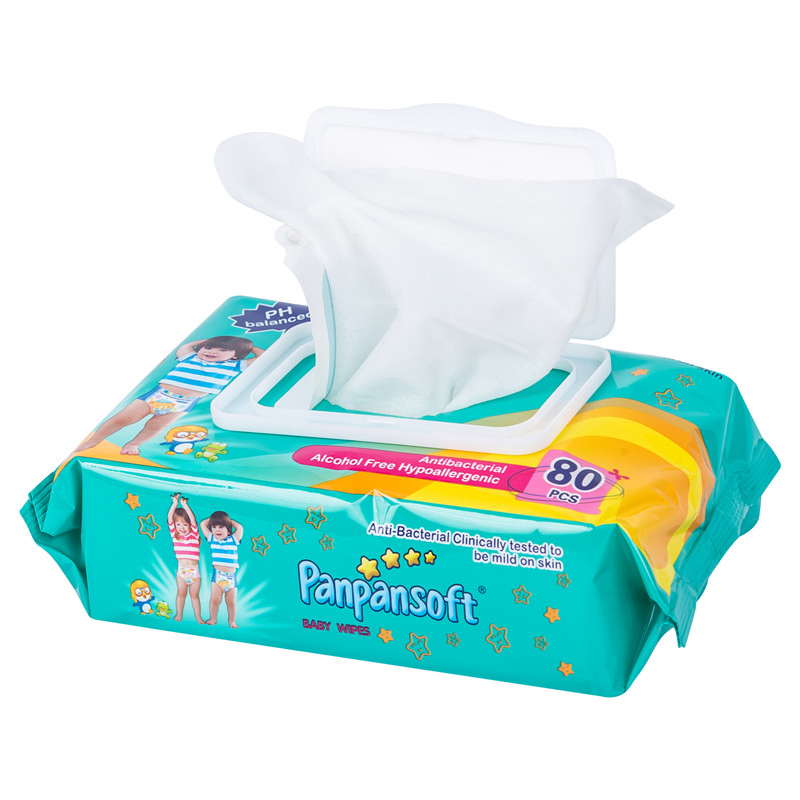 Wholesales Free Sample OEM Wet Tissue Baby Wipes with Aloe