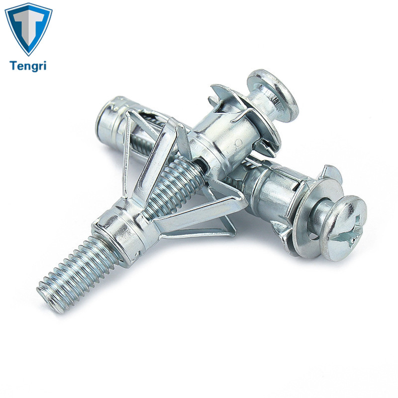 4*20mm Steel Hollow Anchor Bolt Drywall Fixing Wall Expansion Anchor