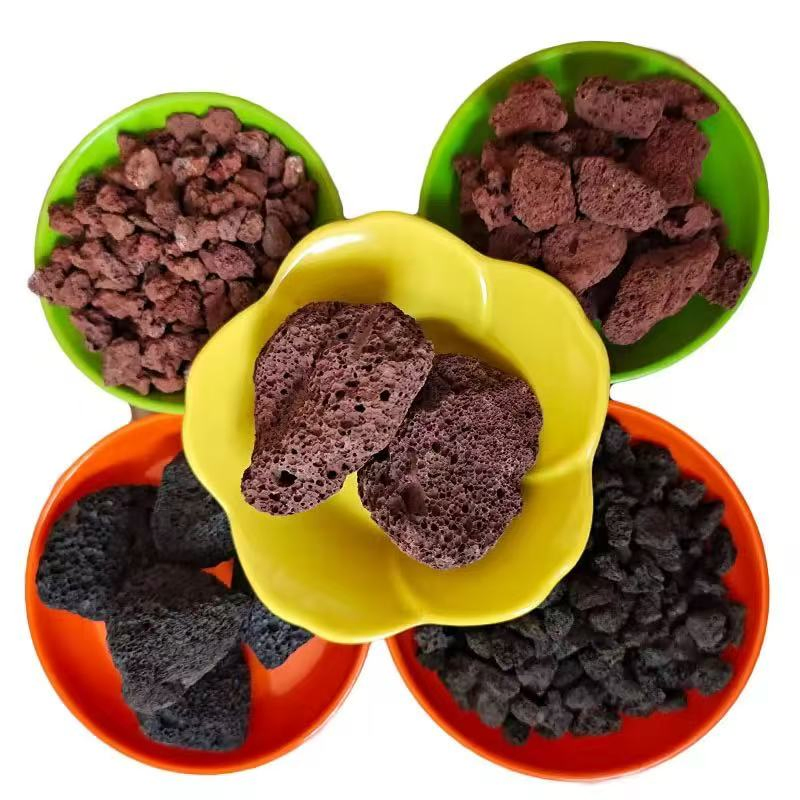 Eco-Friendly Bulk Items Wholesale Lots Natural Crystal Rough Black Volcanic Stone Lava Rock Raw for Garden Decoration