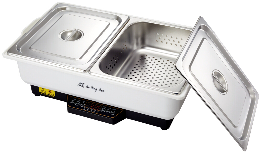 Commercial Hotel Restaurant Kitchenware Buffet Stove Chafing Dish Food Warmer Steam Pot