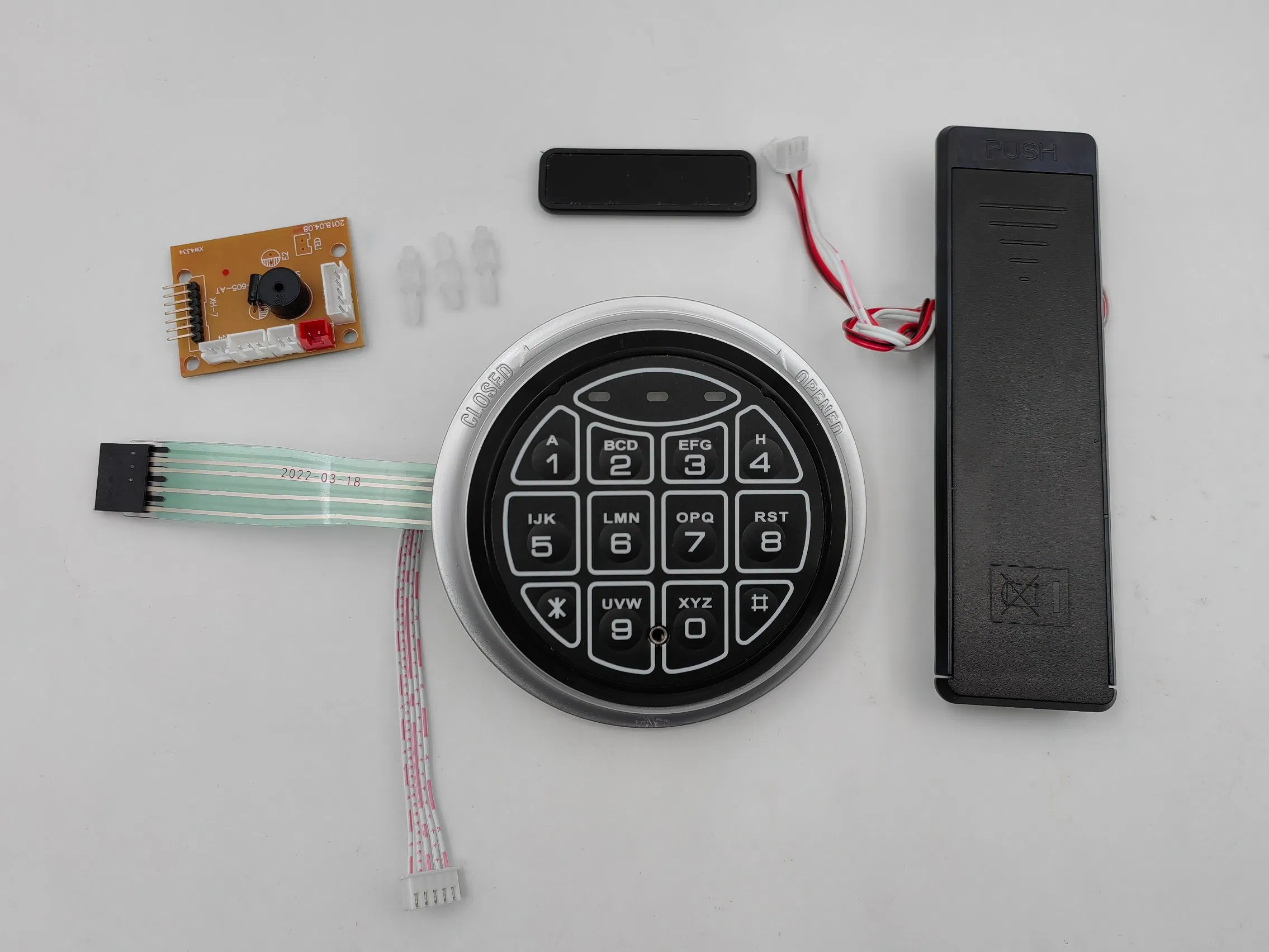 High-Quality Alarm Function Ergonomic Design Home Safe Fingerprint Lock