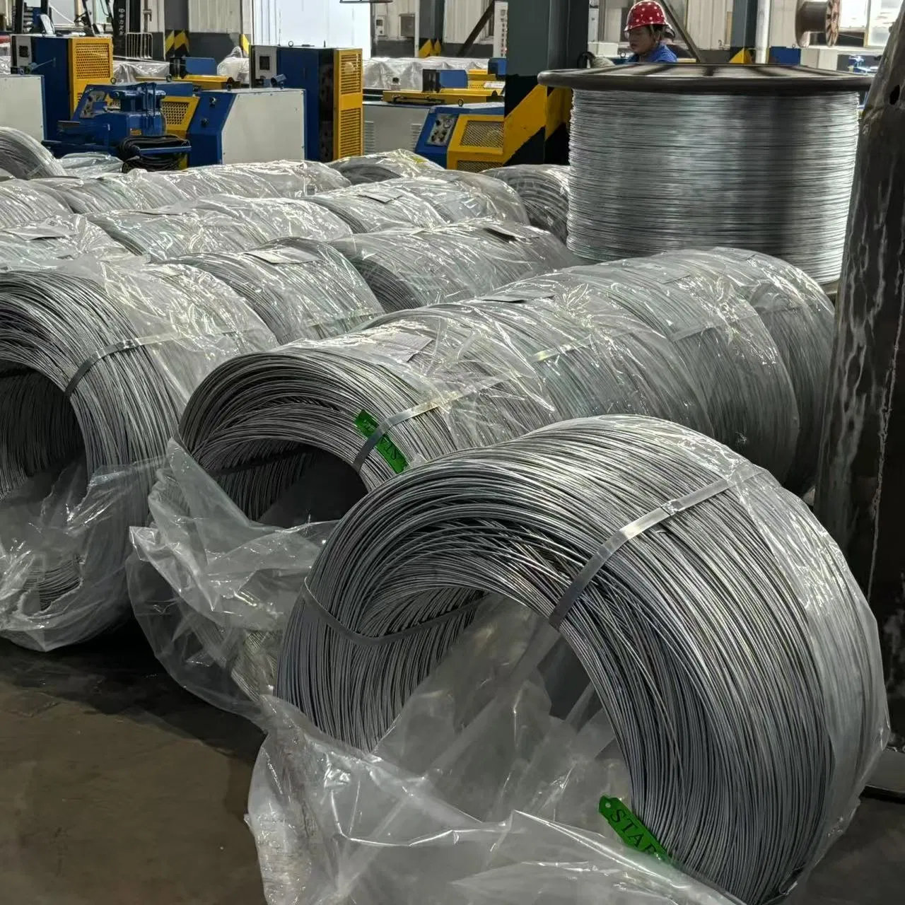 Premium Low Zinc Galvanized Steel Wire for Nail Production and Nail Manufacturing