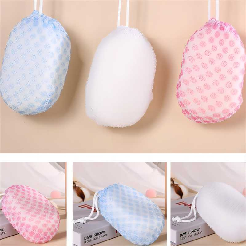 Bath Sponge Loofah Mesh Much Bubble Easy to Hang Shower Ball