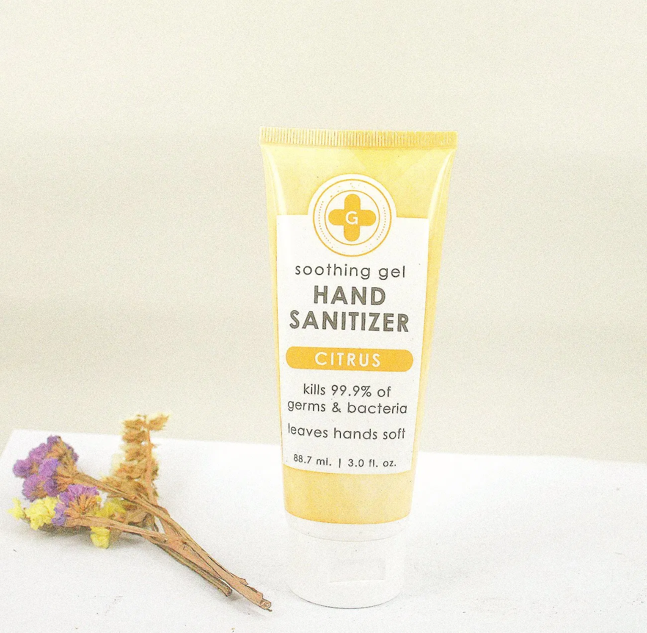 3.0FL. Oz Soothing Hand Sanitizer Gel Scent Free Ce Certification